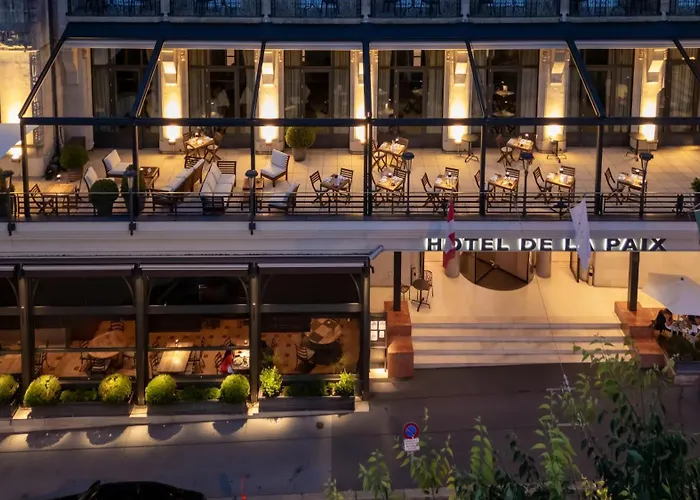 De La Paix Hotel Lausanne